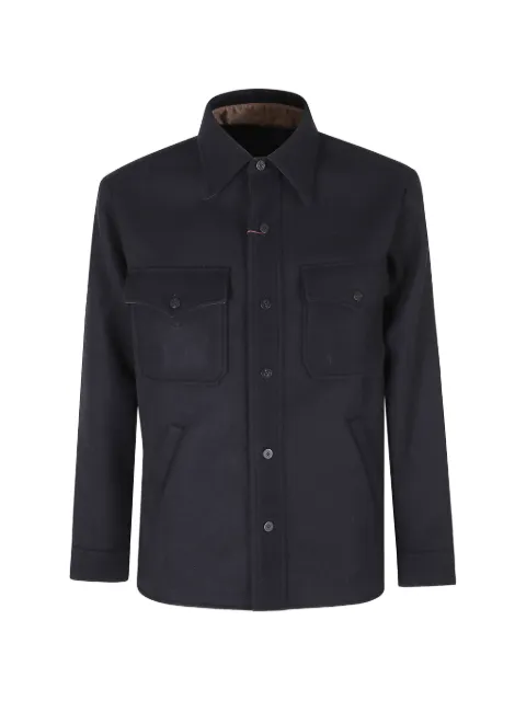 Fortela Ringo button-up shirt jacket