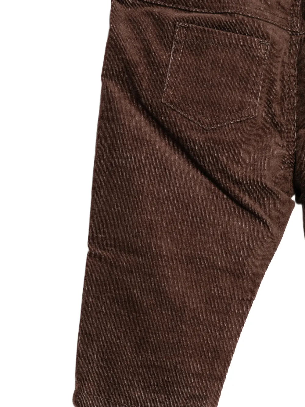 Tartine Et Chocolat Broek met ribfluwelen effect Bruin