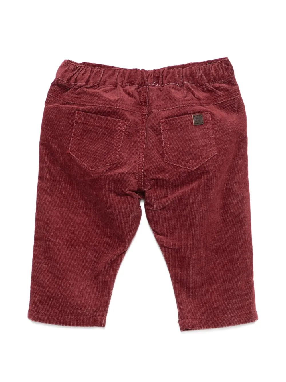 Tartine Et Chocolat corduroy trousers Rood