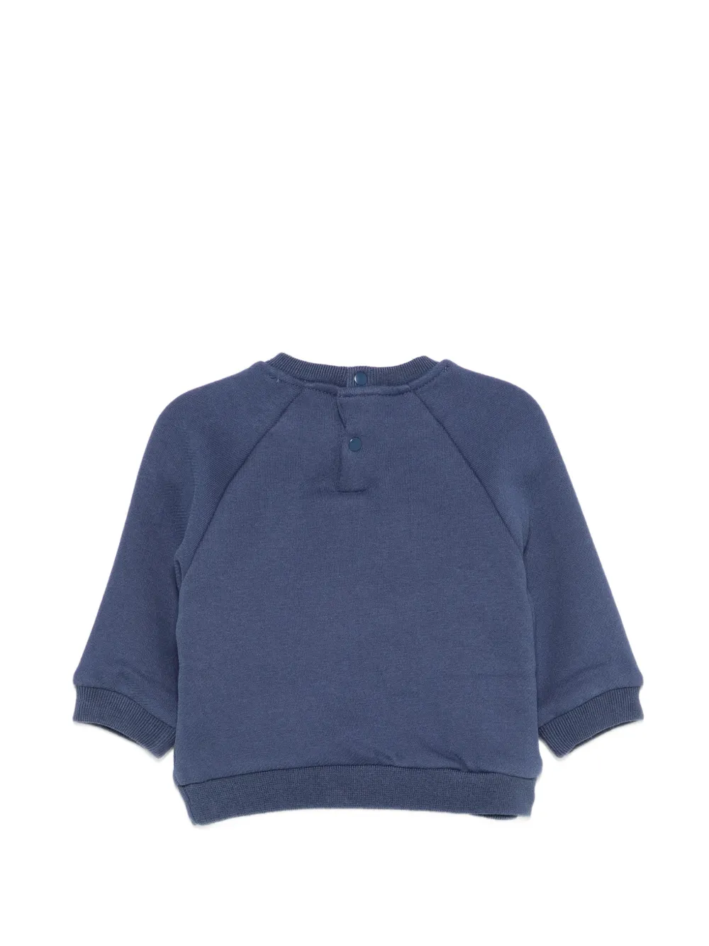 Tartine Et Chocolat embroidered raglan-sleeve sweatshirt Blauw