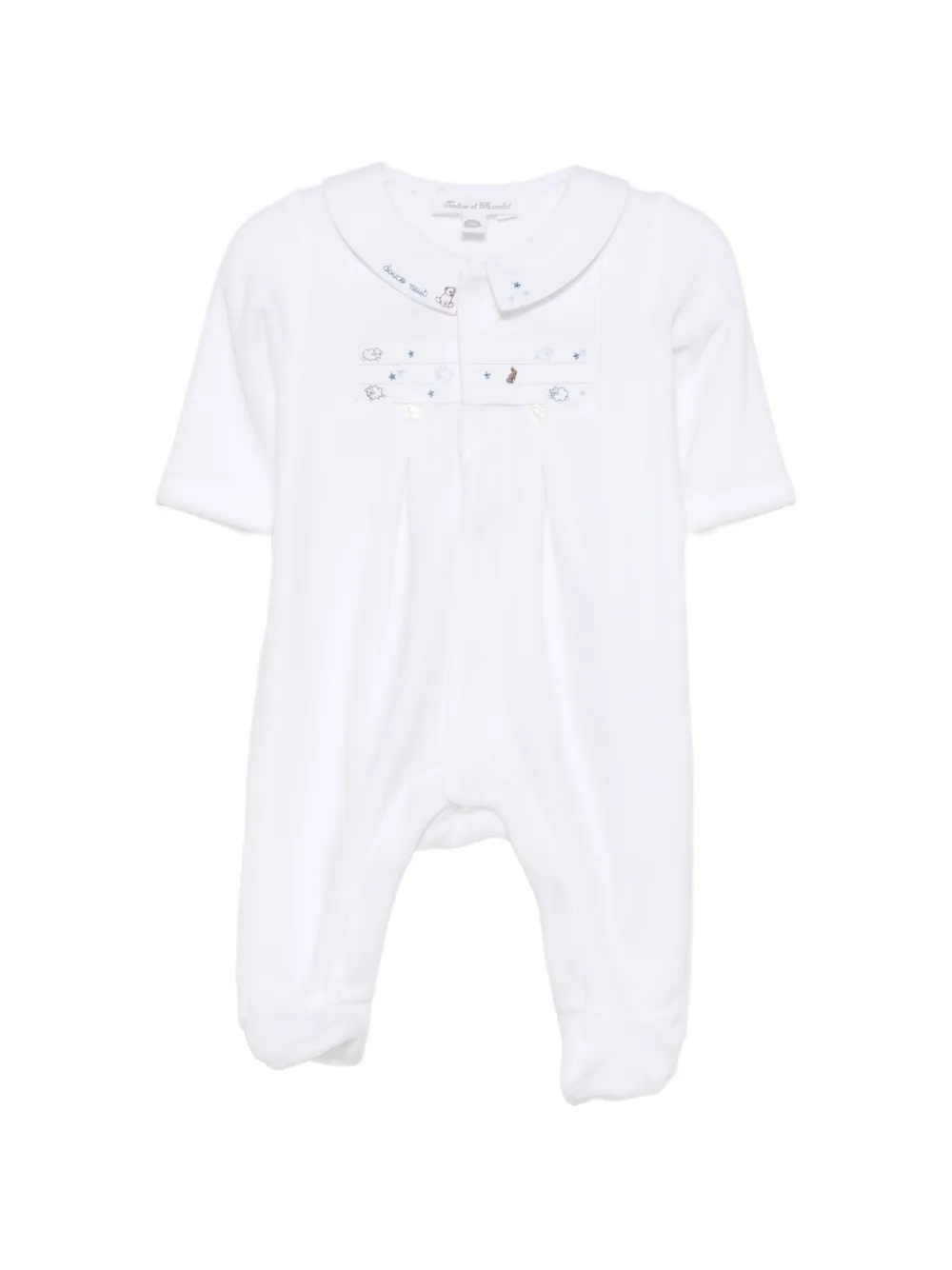 Tartine Et Chocolat Peter Pan collar pajamas - Bianco