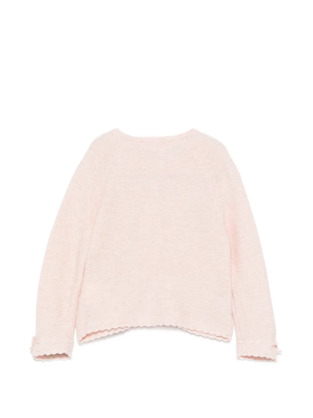 Tartine Et Chocolat Vest met gewelfde afwerking Roze