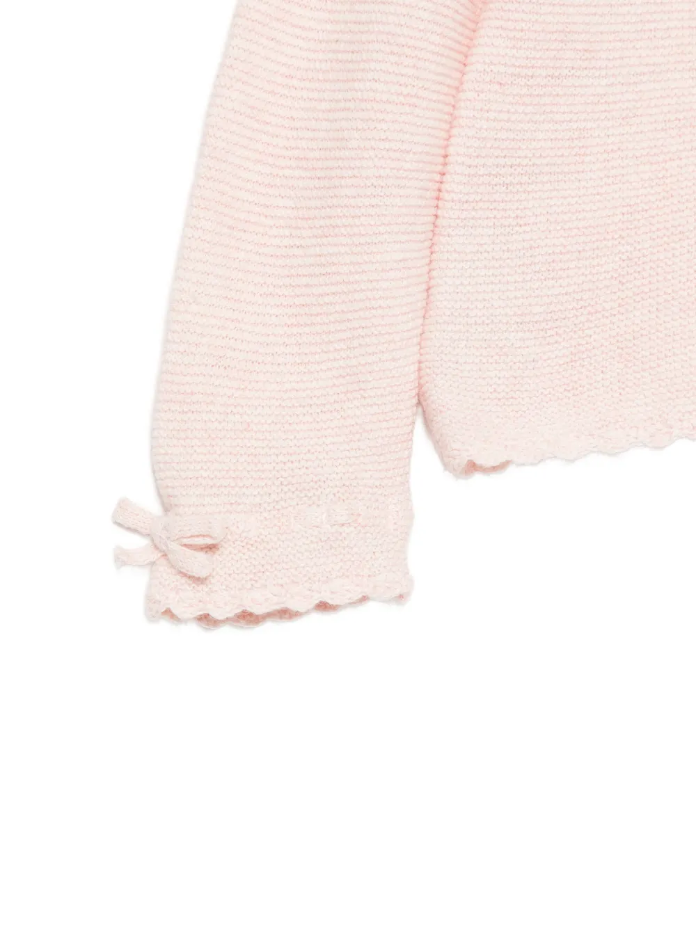 Tartine Et Chocolat Vest met gewelfde afwerking Roze