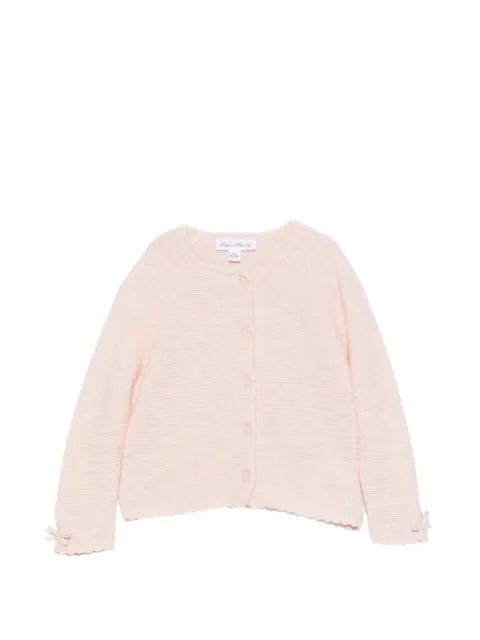 Tartine Et Chocolat scalloped-trim cardigan