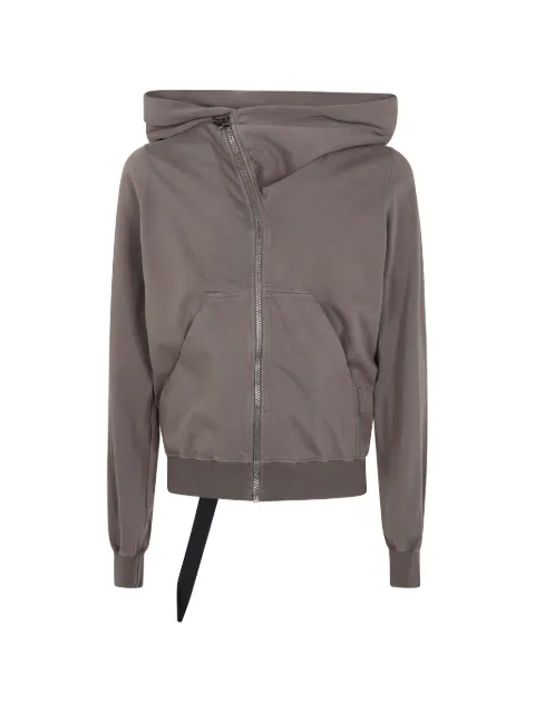 Rick Owens DRKSHDW Mountain asymmetric-zip hoodie