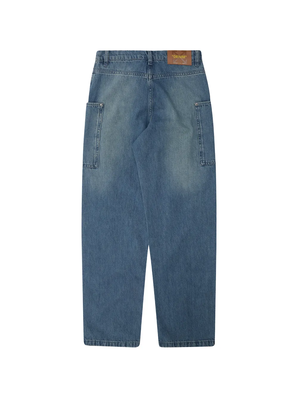 Off-White Kids Cargobroek met Arrow-patch Blauw