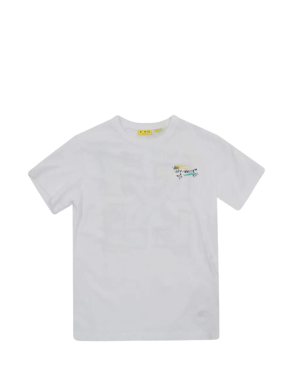 Off-White Kids Arrows-print T-shirt - Bianco