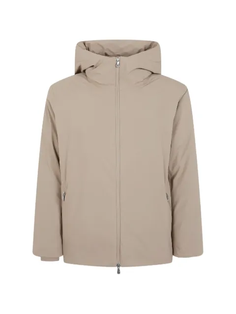 Rains hooded zip-up jacket
