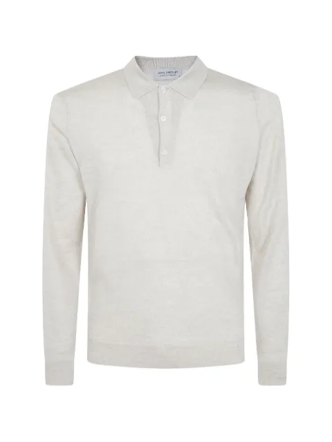 John Smedley Belper long-sleeve polo shirt