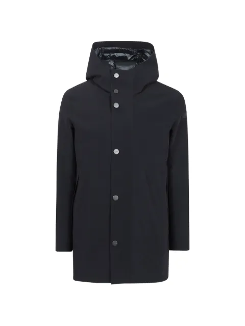 RRD Surflex Winter Down hooded press-stud parka