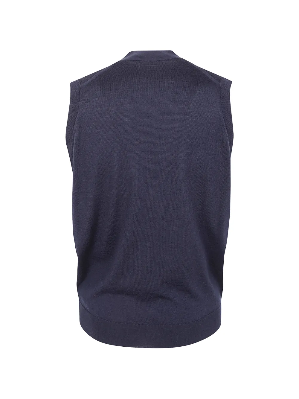 John Smedley Bolton mouwloos vest Blauw