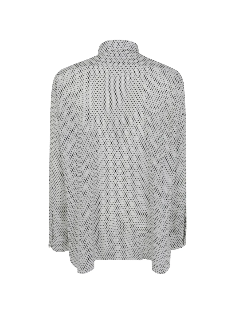 TOM FORD Overhemd met diamantprint Wit