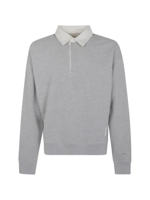 WOC logo-patch polo shirt
