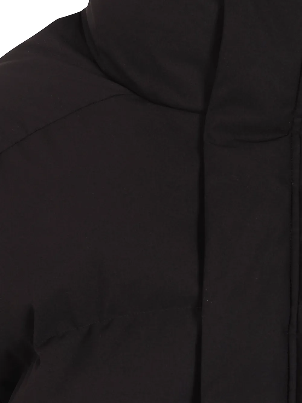 Represent Quilted High-neck Jacket In Black