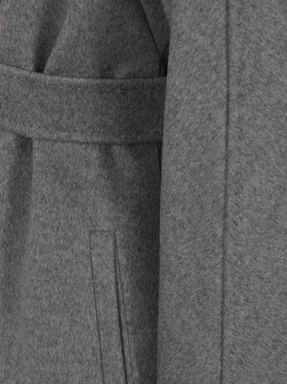 Max Mara Jas met ceintuur Grijs