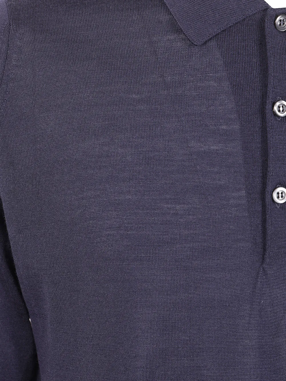 John Smedley Belper poloshirt Blauw