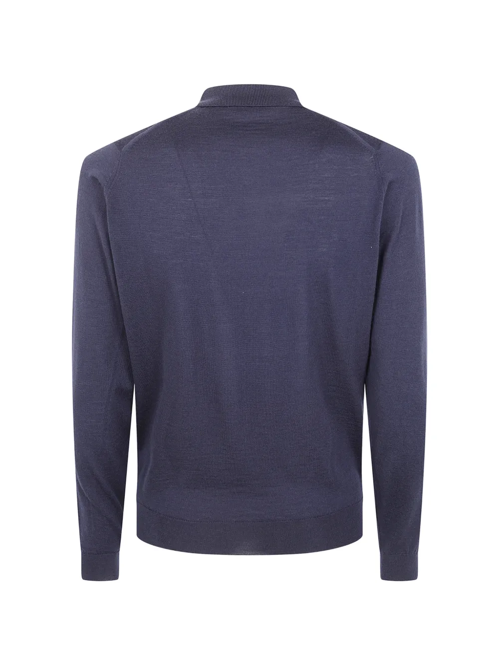 John Smedley Belper poloshirt Blauw