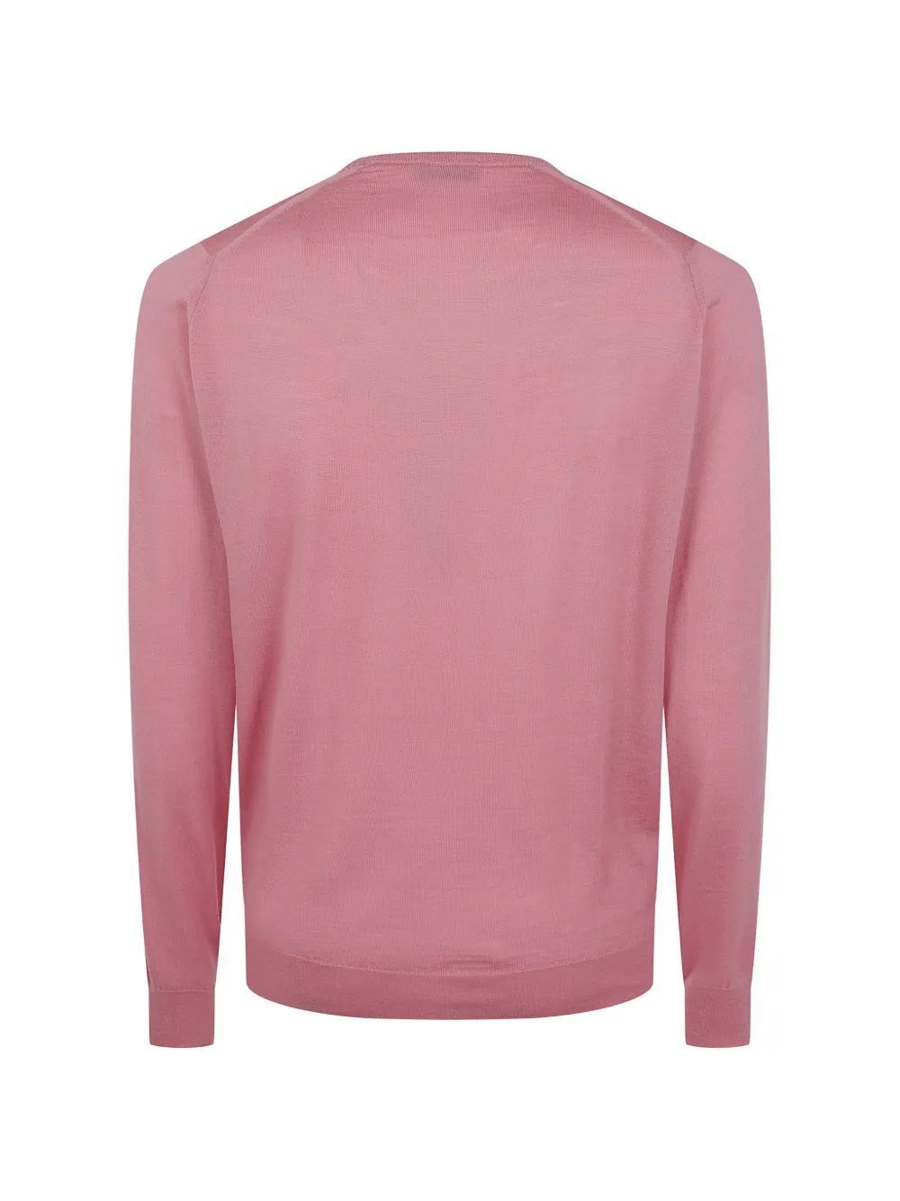 John Smedley Lundy fijngebreid T-shirt Roze