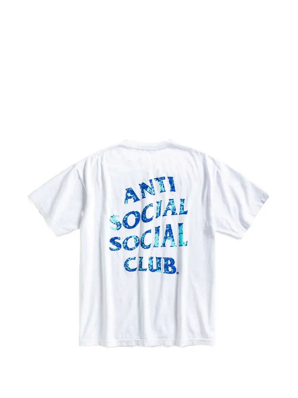 Anti Social Club Weathered Mind Games T-shirt Wit