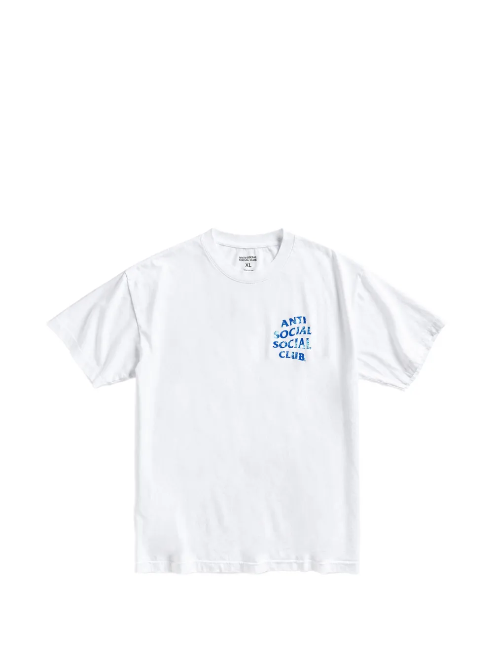 Anti Social Club Weathered Mind Games T-shirt Wit