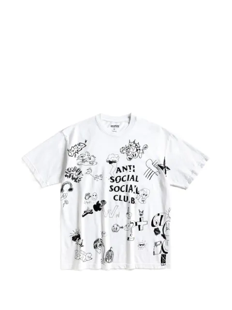 Anti Social Social Club illustrated-print T-shirt