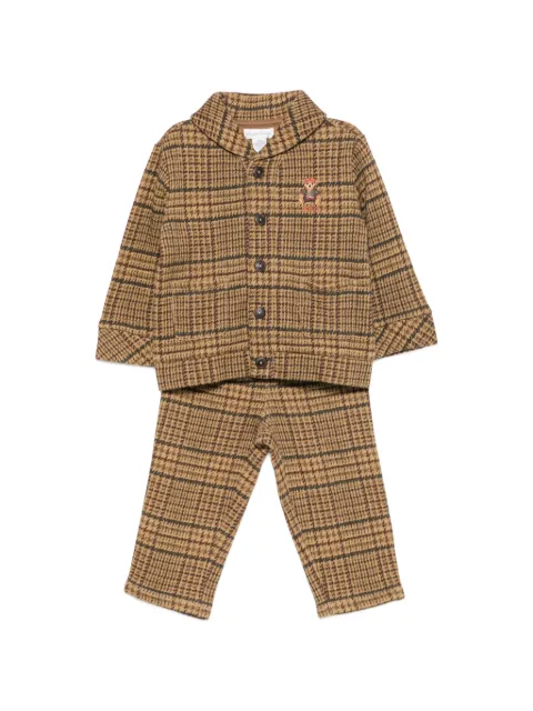 POLO RALPH LAUREN KIDS Polo Bear check tracksuit