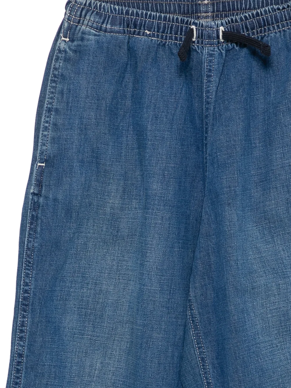 POLO RALPH LAUREN KIDS drawstring elasticated-waist jeans Blauw