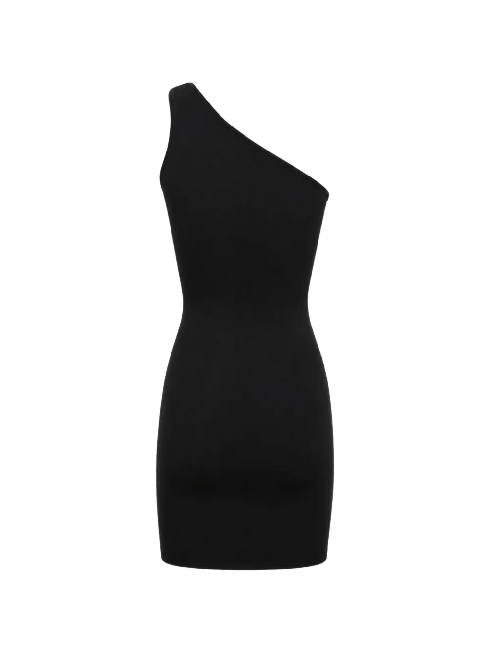 OW Collection Asymmetrische jurk Zwart