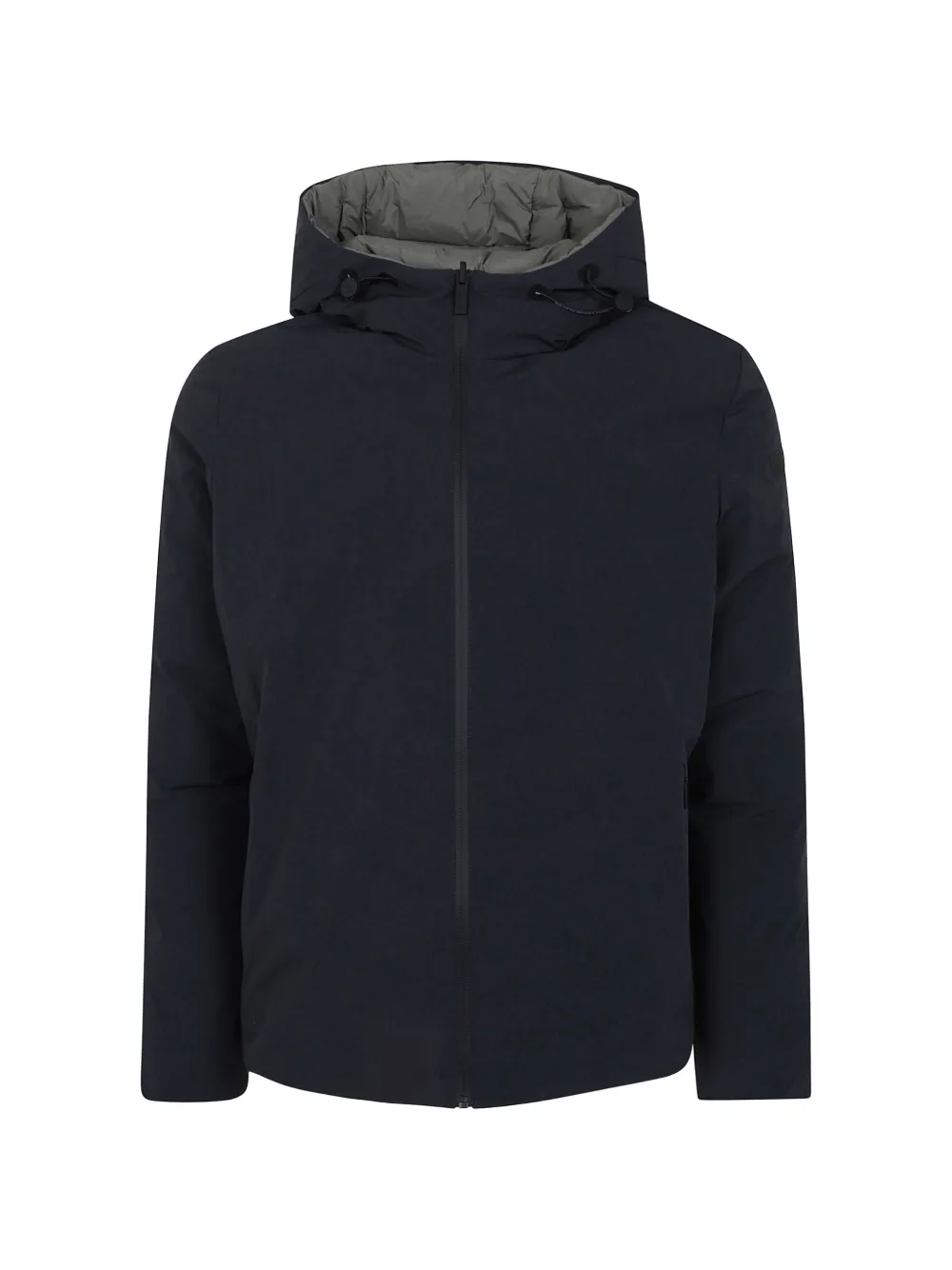 RRD Montecristo Reversible quilted hooded jacket - Nero