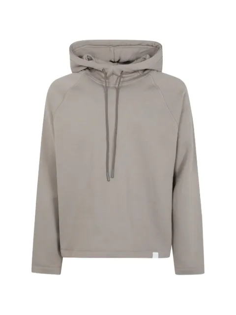 WOC raglan-sleeve drawstring hoodie