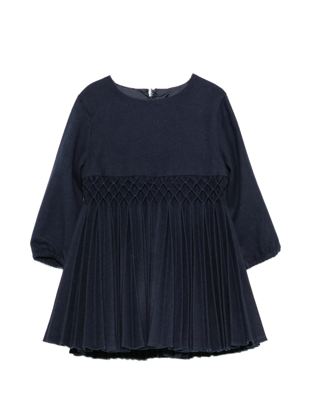 Tartine Et Chocolat pleated-design dress - Blu
