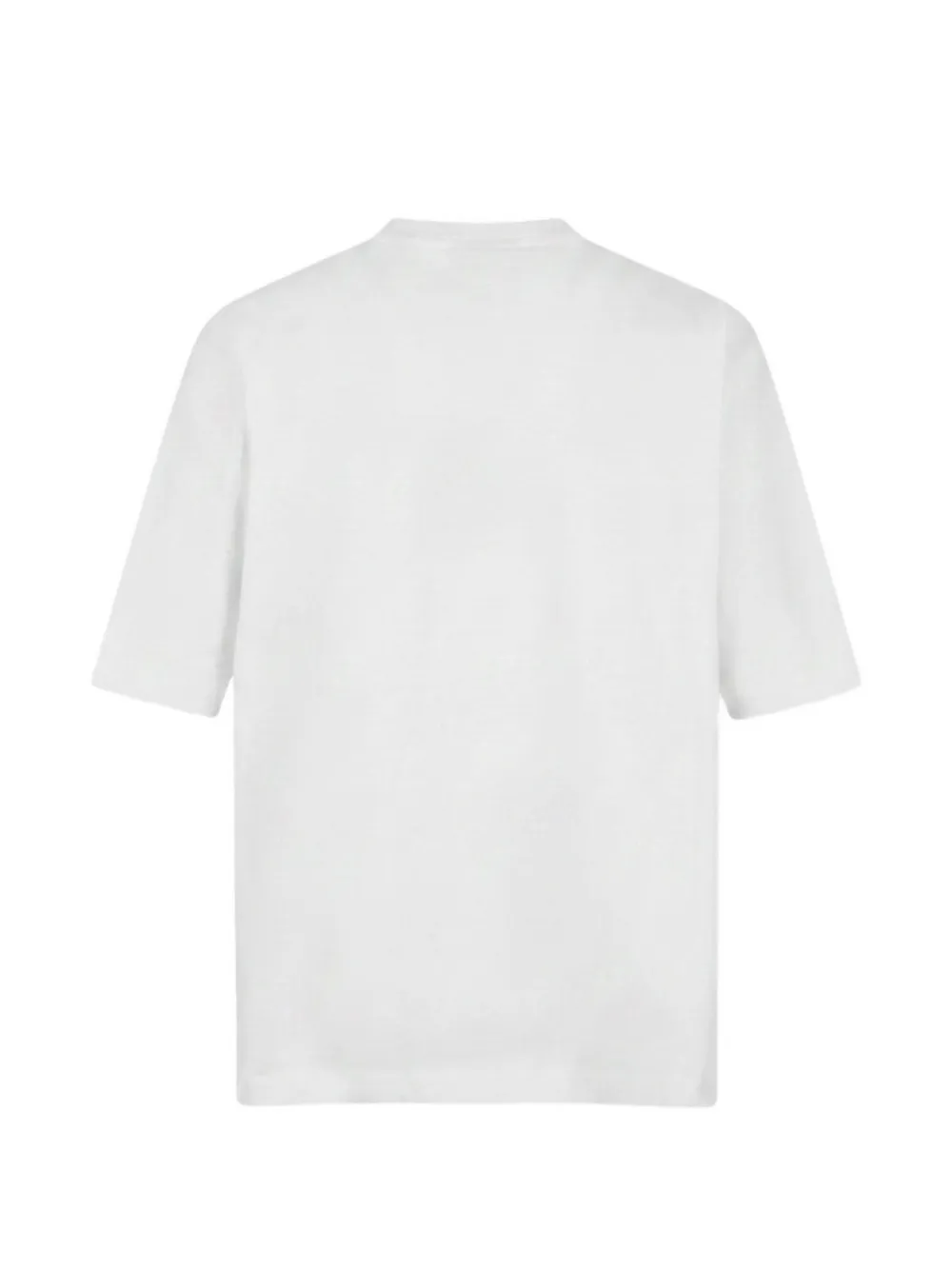DSQUARED2 D2 T-shirt met borstzak en logo-print Wit