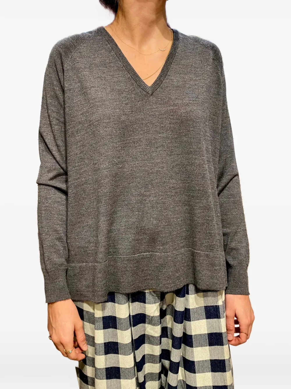 PSOPHIA V-neck merino sweater