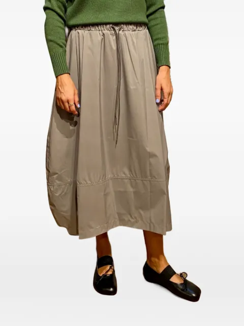 Gran Sasso falda midi estilo balloon
