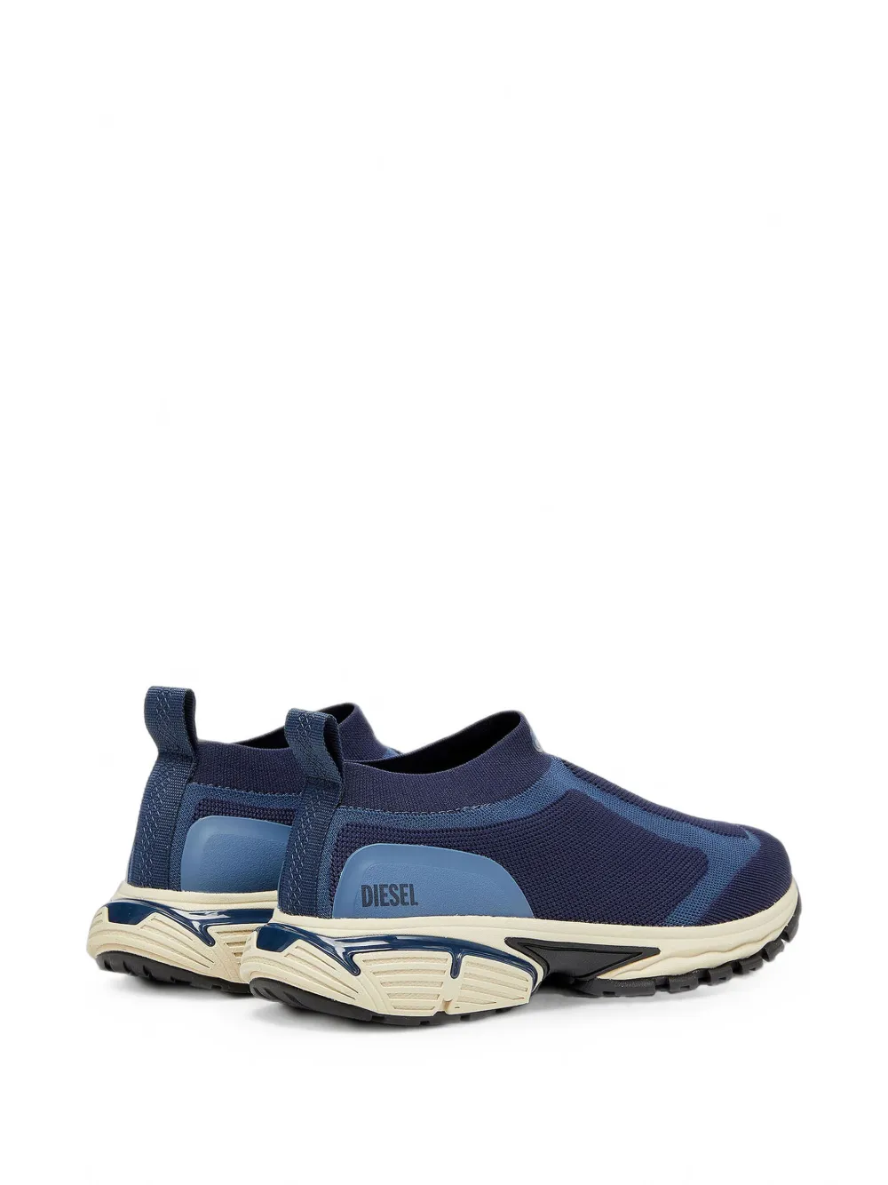 Diesel Pro-V-Dense-slip-on knit sock sneakers Blauw
