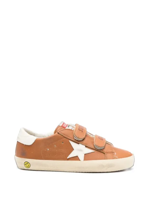 Golden Goose Kids baskets Super-Star à attache scratch