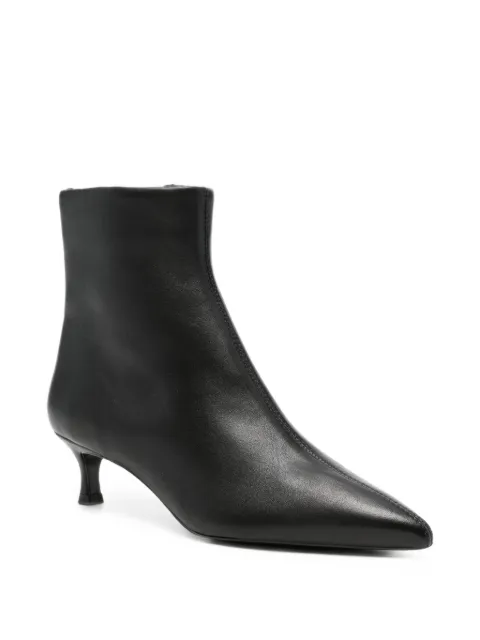 Unisa pointed-toe leather ankle boots