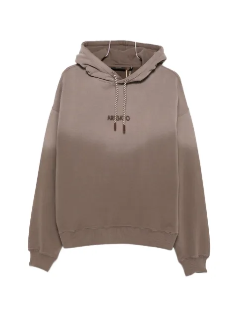 Axel Arigato logo-embroidered drawstring hoodie
