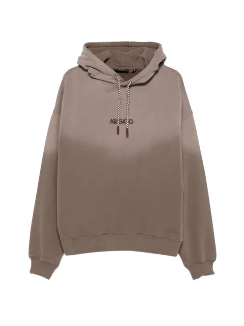 Axel Arigato logo-embroidered drawstring hoodie