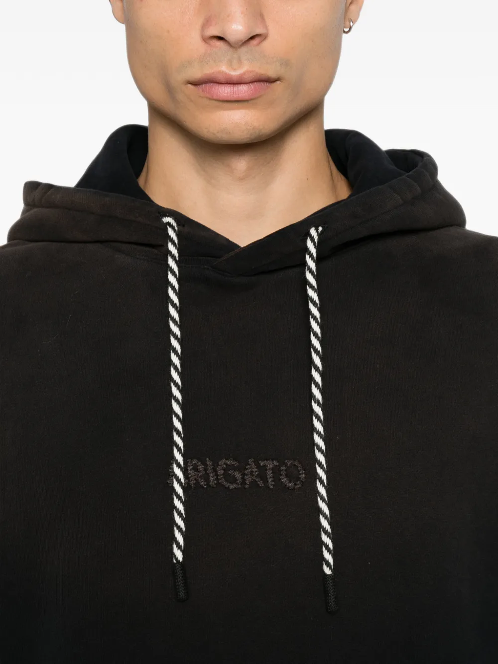 Axel Arigato Hoodie met geborduurd logo Zwart
