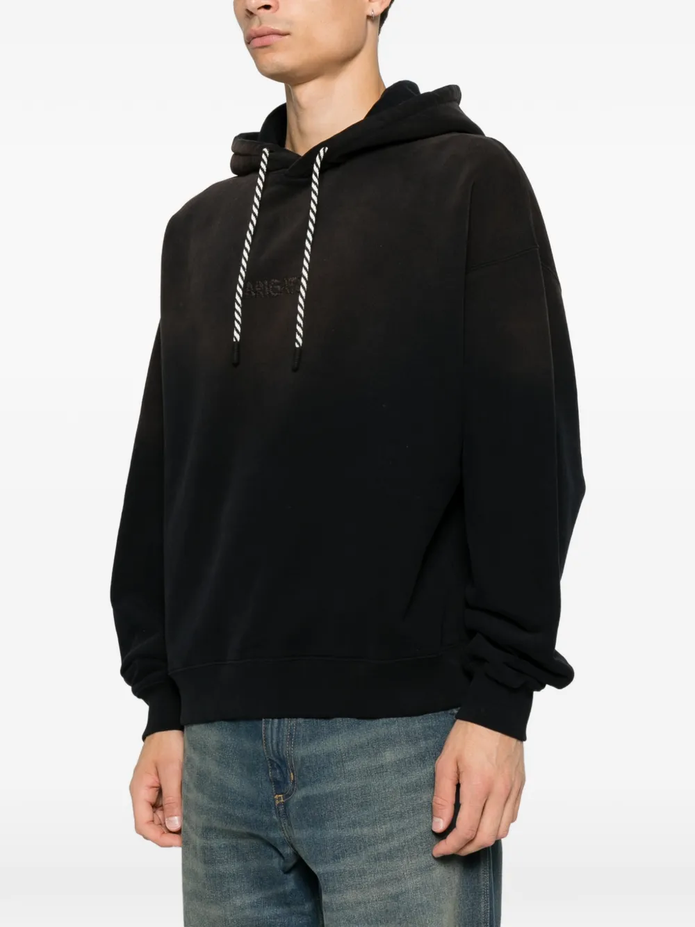 Axel Arigato Hoodie met geborduurd logo Zwart