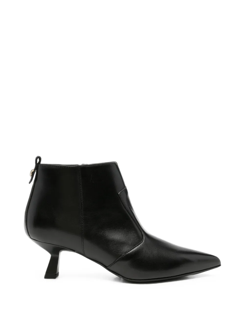 NERO GIARDINI pointed-toe leather ankle boots