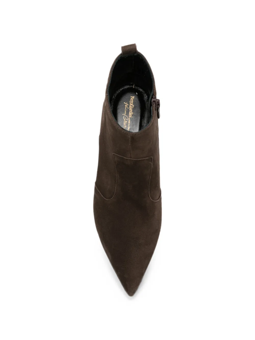 NERO GIARDINI pointed-toe suede ankle boots Bruin