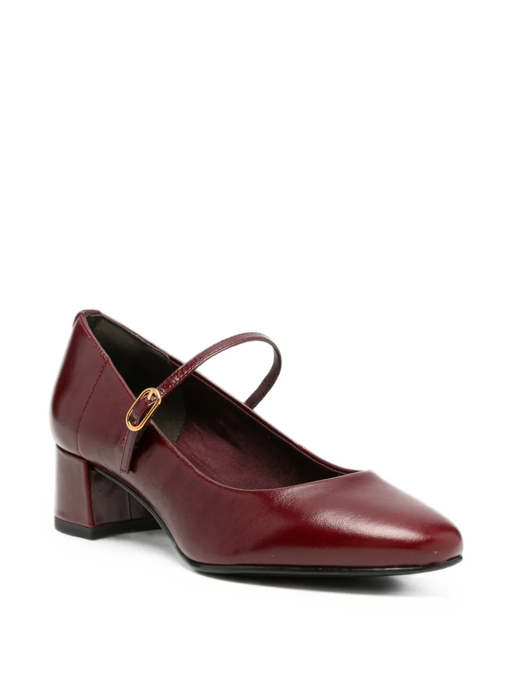 Tamaris Buckle-strap Block-heel Pumps In Multi