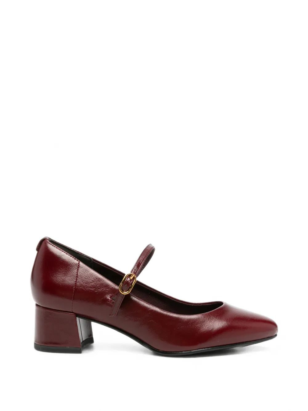 Tamaris Buckle-strap Block-heel Pumps In Multi