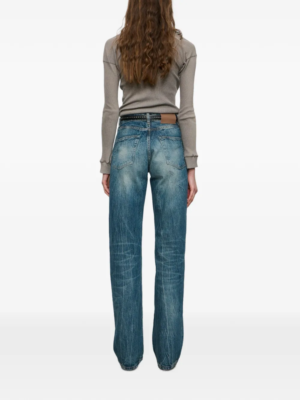OUR LEGACY Wata Cut jeans Blauw