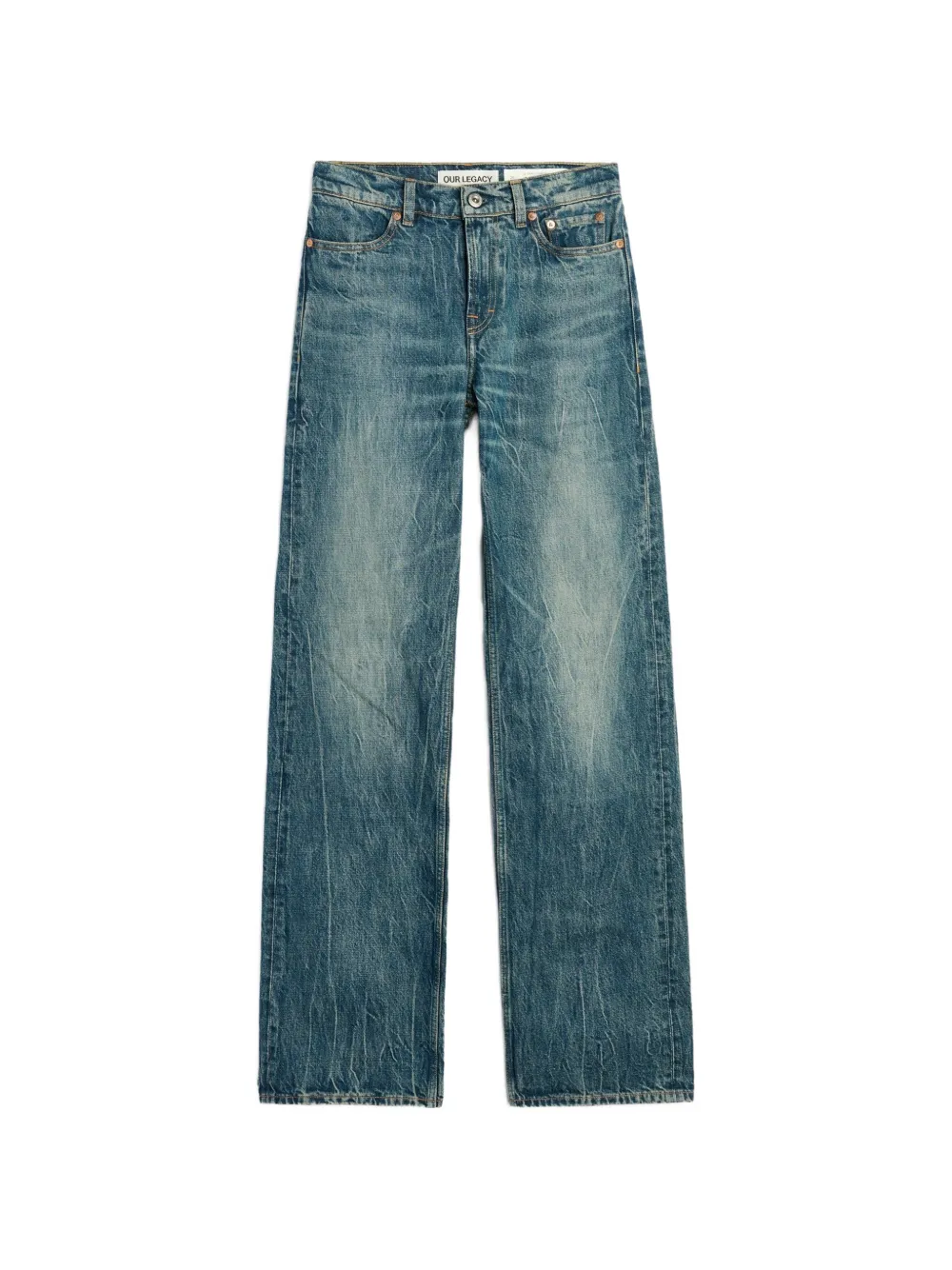 OUR LEGACY Wata Cut jeans - Blu