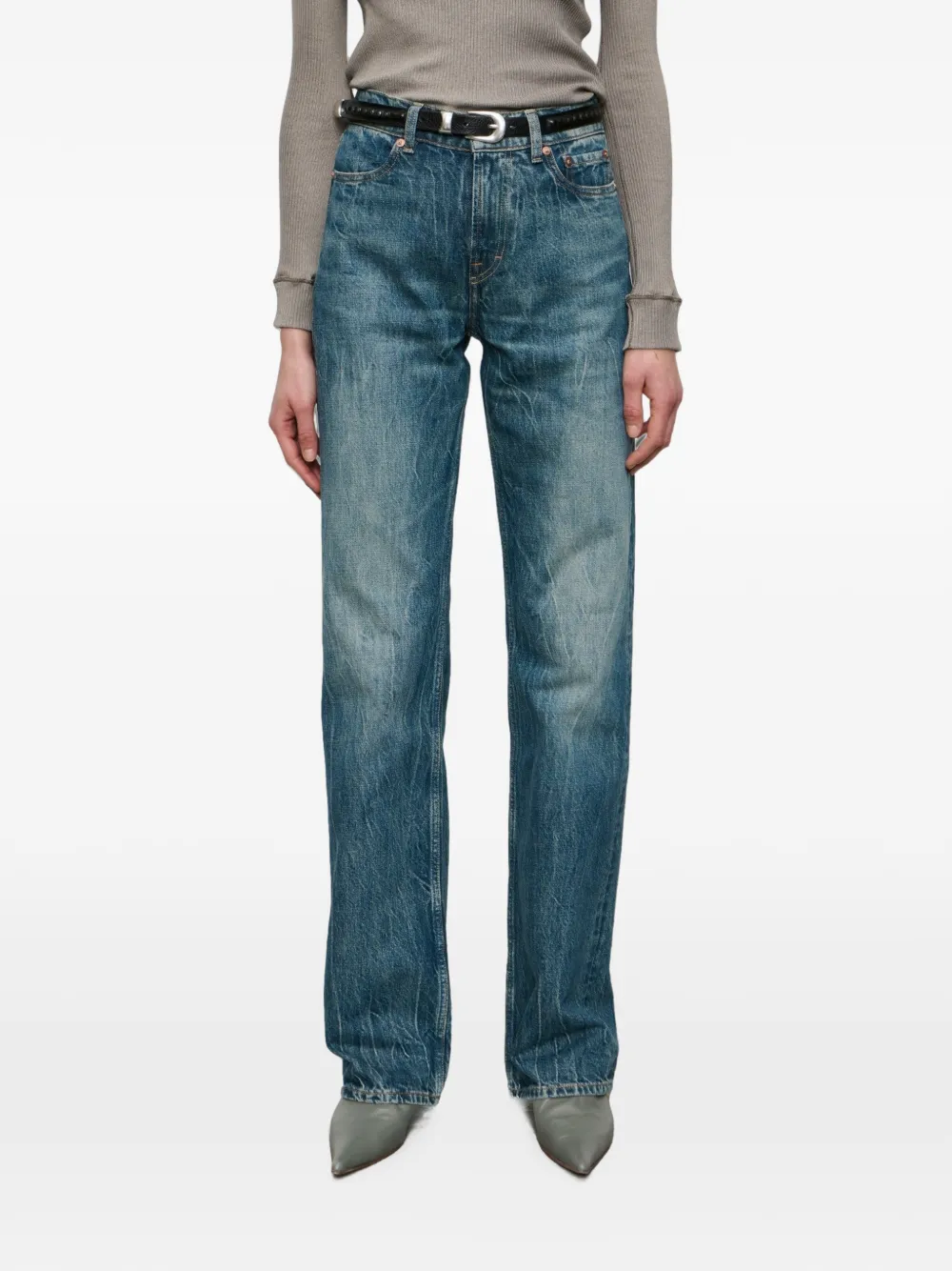 OUR LEGACY Wata Cut jeans Blauw