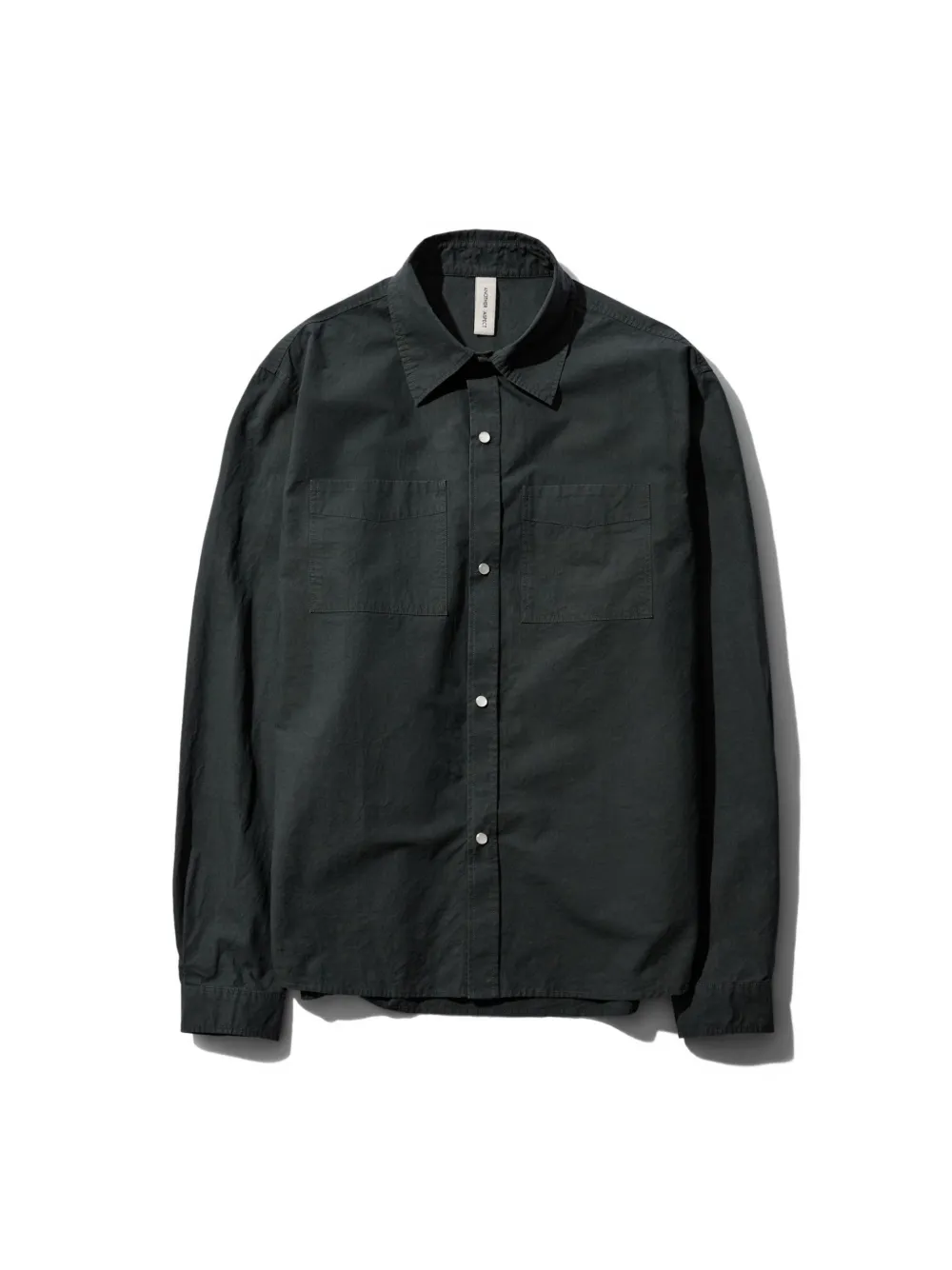 Another Aspect Another Shirt 5.0 overhemd Zwart
