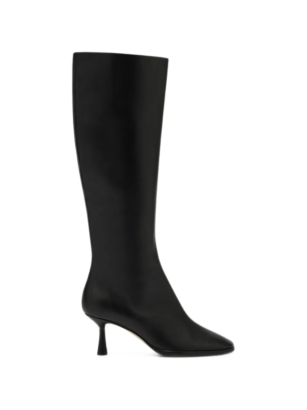 Aeyde Catherine Leather Boots In Black